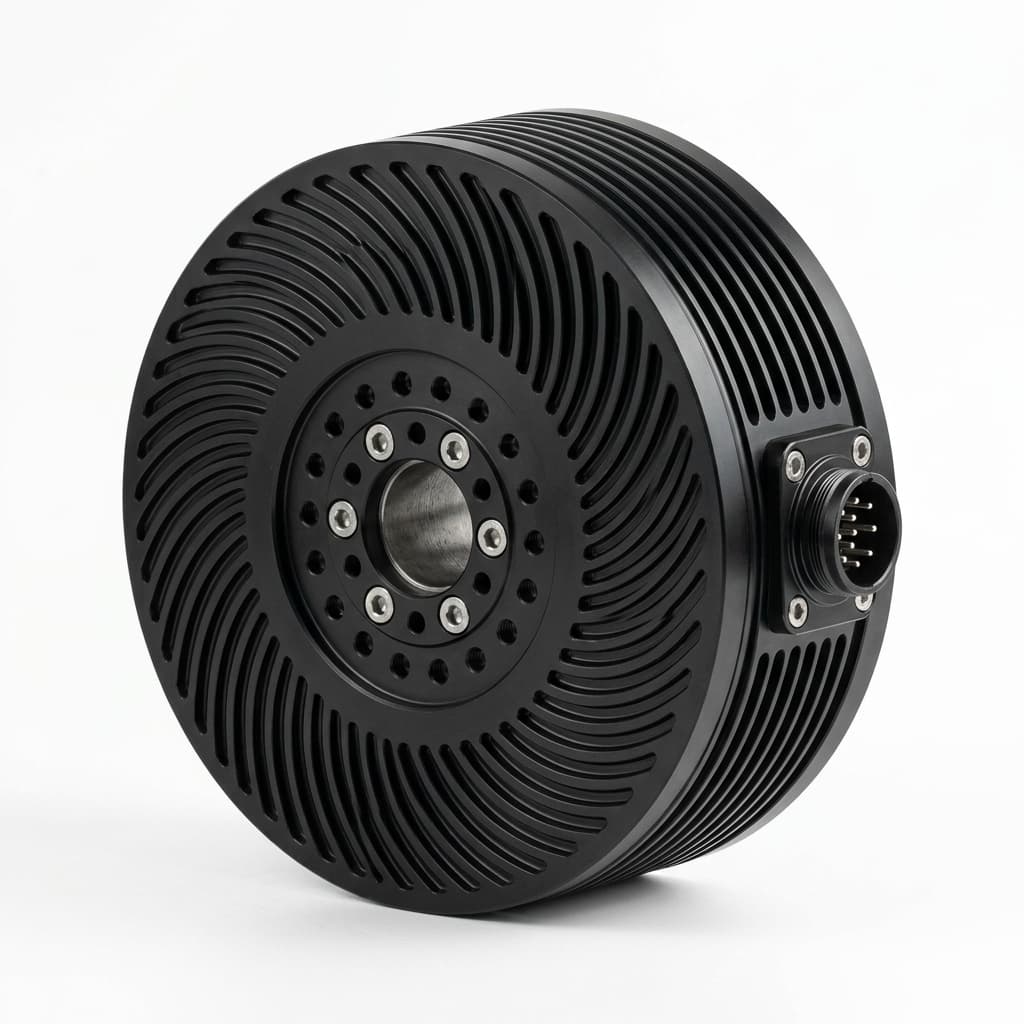 100kW Industrial Axial Flux Motor — view 2