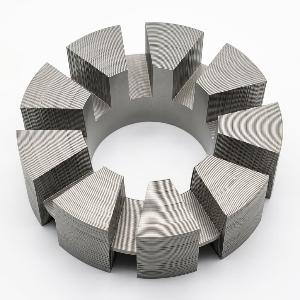 Flat Wire vs. Round Wire Winding in AFPM Stators: Impact on Efficiency and Manufacturing