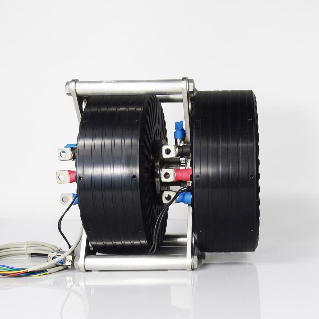 Double Stator Axial Flux Motor — view 1