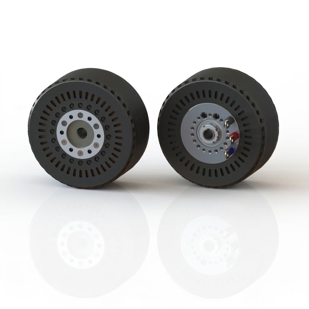 High-Efficiency Axial Flux Motor — view 1