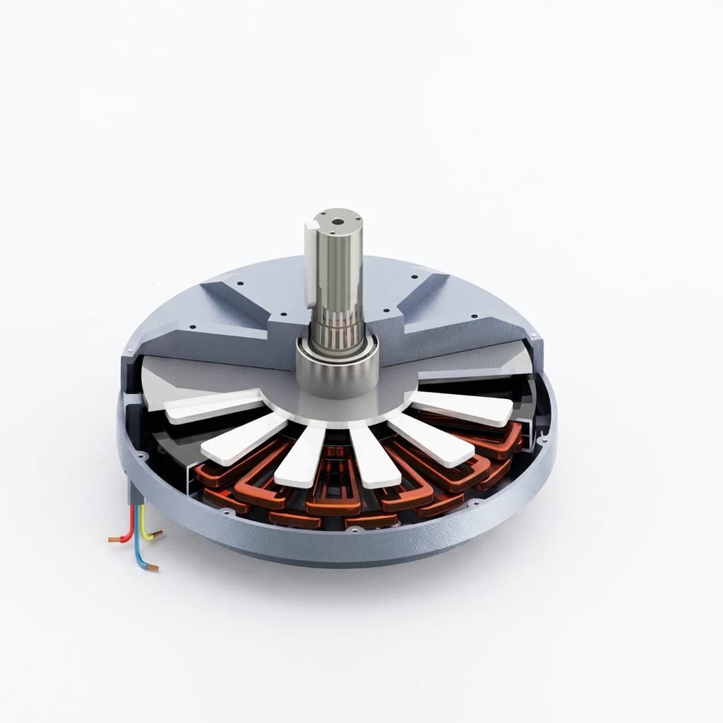 PCB Stator Axial Flux Motor — view 1