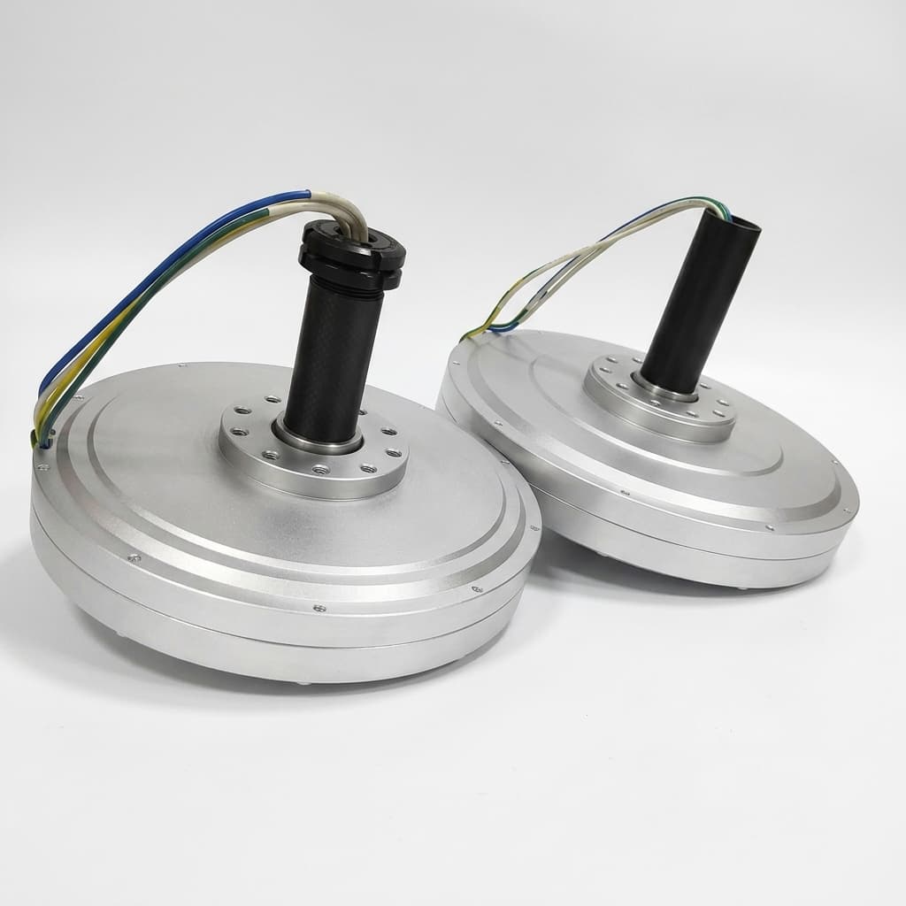 Yokeless Axial Flux Motor — view 3